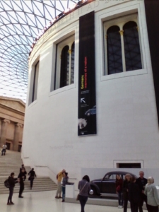 VW beetle car in British Museum