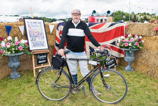 Mike and his bike