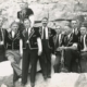 Group of Swiss male yodelers