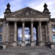 German Reichstag parliament building in Berlin