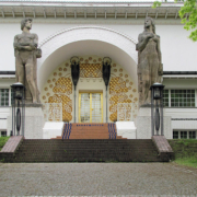 Jugendstil building in Darmstadt